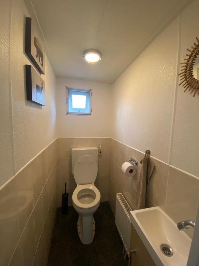 Sfeervol Boschalet 5 Persoons Met Sauna Voorthuizen Exterior photo