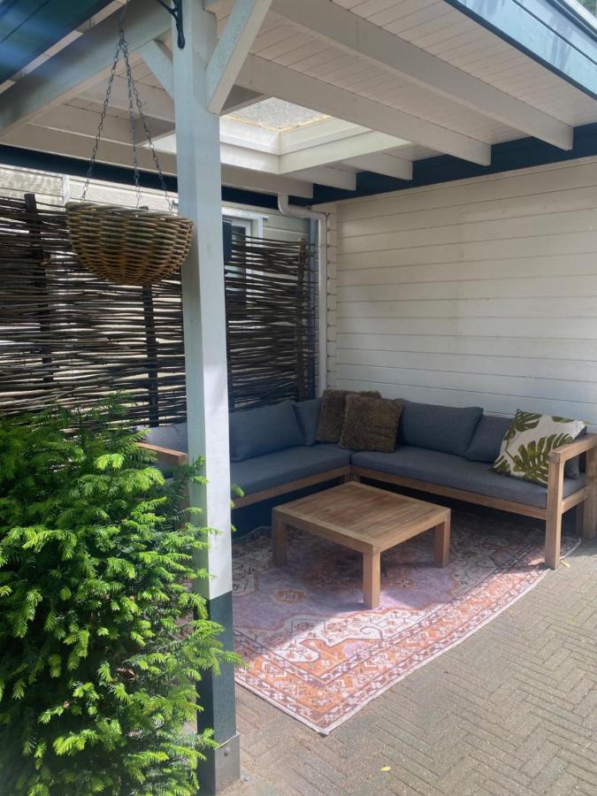Sfeervol Boschalet 5 Persoons Met Sauna Voorthuizen Exterior photo